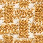 Woven fabric texture, cream and golden-yellow, with dense parallel bands of nubbed material forming a tactile, grid-like surface; Cierre1972 parallel 060.