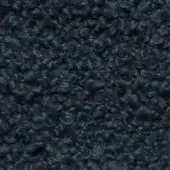 Charcoal gray smilla stretch fabric with a dense, looped pile texture and nubby surface, exhibiting a subtle sheen and compact construction.