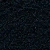 Navy blue looped pile fabric texture with a dense, nubby surface and subtle tonal variations, displaying a compressed, three-dimensional structure.