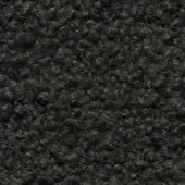 Dark charcoal gray Smilla Stretch fabric texture with dense looped pile, subtle sheen, and a slightly irregular, voluminous knit construction.