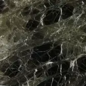 Breccia Imperiale marble texture with dark matrix, creamy white veins, and muted green patches, displaying a polished, variegated surface.
