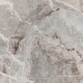 Fior di Pesco marble texture with swirling gray, beige, brown, and gold veins, displaying a polished, irregular surface and natural fissures.