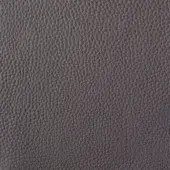 Gray leather texture with pebble-grain pattern, displaying a consistent medium tone and uniformly distributed, rounded indentations across the surface.