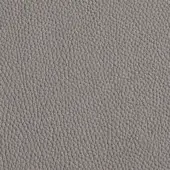 Gray leather texture with dense grain, featuring interwoven lines and subtle shading for a smooth, durable, Windsor-style appearance.