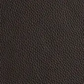 Dark brown leather texture displaying a dense, repeating geometric pattern of small triangles and rhomboids with a matte finish.