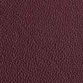 Burgundy leather texture with repeating geometric triangular pattern, full-grain finish, matte surface, and natural color variations.