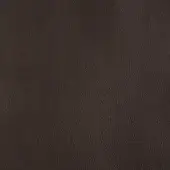 Dark brown leather texture with a fine, dense grain and matte finish, displaying subtle tonal variations and a visibly pebbled surface.