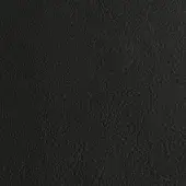 Black leather texture displaying a dense, granular surface with fine lines and a matte finish, suggesting full-grain quality and durability.