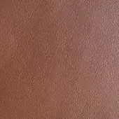 Brown leather texture displaying a dense, irregular grain pattern with warm tonal variations and a smooth, taut surface.
