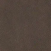Brown nubuck leather texture with a dense, irregular pattern of raised bumps and subtle creases, displaying a warm, matte finish.