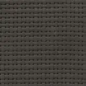 Dark gray stampa cannetta texture with a rectangular woven pattern, matte finish, and granular quality resembling embossed leather.