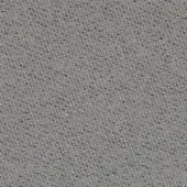 Woven fabric sample, muted gray tone, dense speckled texture with intersecting threads, matte finish, brand label “bross” and color code “60116”.