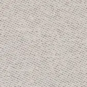 Woven fabric texture, light beige and gray tones, diagonal pattern, dense matte weave, brand label “bross > fabric (a) chili > col. 61174”.