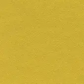 Mustard yellow fabric sample with granular matte texture, displaying tonal variations and printed text “bross > fabric (a) extrema ikon > col. 1030”.