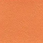 Orange fabric swatch with granular texture, displaying “bross extrema metal col. 6650” text, evenly lit and consistently colored throughout.