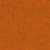 Orange fabric swatch with mottled texture, displaying color code col. 63112, brand Bross, and fabric type fabric (b) focus details.