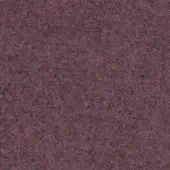 Fabric texture sample in muted plum, woven granular surface with printed text “bross > fabric (b) focus > col. 65132”, matte finish, diffused lighting.