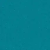 Turquoise fabric swatch with dense, short fibers and a granular texture; white label reads "bross > fabric (b) focus > col. 66021".