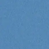 Medium blue fabric sample with a granular woven texture, displaying subtle tonal variations and a dense pile; label reads "bross fabric col. 66022".