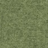 Olive green fabric sample with dense, irregular texture and mottled color variations, displaying “bross fabric (b) focus col. 68245” label.
