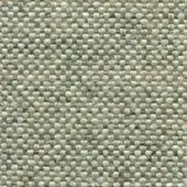 Beige speckled fabric texture with dense weave, heathered gray tones, matte finish, and subtle circular mark; text reads "bross > fabric (b) molly > col. 112".