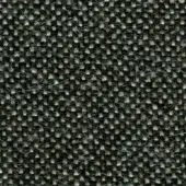 Dark gray woven fabric texture with a square pattern, subtle silver threads, and a matte, nubby surface; labeled “bross > fabric (b) molly > col. 192”.