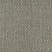 Woven fabric texture, muted gray tone, repeating geometric pattern with embedded textile code; dense, heathered weave with raised surface.