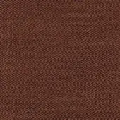 Woven fabric texture in reddish-brown with dense, granular circular elements and darker interwoven threads; sample marked “bross > fabric (b) nice > col. 206”.
