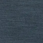 Woven fabric sample in blue-gray with a granular texture, displaying “bross > fabric (b) nice > col. 606” text, studio lighting.