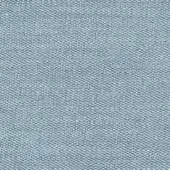 Woven fabric texture in blue-gray with a granular, circular pattern; displays “bross fabric (b) col. 608” text, matte finish, even lighting.
