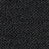 Dark gray fabric sample with raised circular texture displaying “bross fabric (b) nice col. 806” text, exhibiting a swirling, monochromatic pattern.