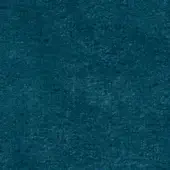 Teal fabric texture with mottled pile, displaying subtle color variations and a weathered appearance; text reads "bross fabric ponza col. 7027.23".