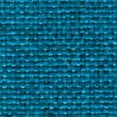 Teal woven fabric texture with a grid pattern, matte finish, and slight marl effect; text reads "bross > fabric (b) sole > col. 22".