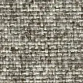 Gray woven fabric texture with heathered effect, basketweave pattern, brown flecks, matte finish, and printed text “bross > fabric (b) sole > col. 400”.