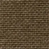 Brown woven fabric texture displaying a grid pattern, with visible threads and matte finish; product code “bross > fabric (b) sole > col. 439”.
