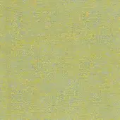 Woven fabric sample, warm yellow and muted blue, speckled texture with slub yarn construction; brand “fabthirty plus”, color 49.
