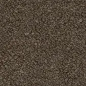 Brown looped pile fabric texture with nubby appearance, subtle color variation, and embedded brand text “bross > fabric (c) orsetto > col.”