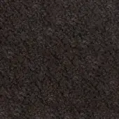Brown looped pile fabric texture with mottled tones, gray and taupe threads, labeled “bross orsetto col. 98” along the bottom edge.
