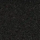 Charcoal gray looped pile fabric texture displaying short, dense loops; sample marked “bross orsetto col. 98 21” indicates material origin.