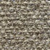 Woven tweed fabric texture in beige, gray, and brown tones with a dense, nubby weave and heathered effect; fabric sample labeled "col. 242".