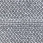 Heathered gray woven fabric texture, dense nubby surface with uniform fiber weave, consistent color and subtle shading variations.