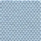 Light blue steelcut fabric texture with a dense, nubby weave and matte finish, displaying subtle tonal variations and a rounded fiber pattern.