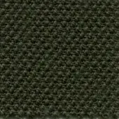 Olive-green looped pile fabric texture, Steelcut collection color 975, dense nubby weave with matte finish and clean cut edges.