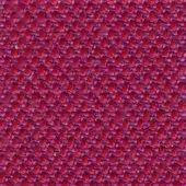 Woven fabric texture with raised purple and red dot pattern in a grid, displaying a subtle horizontal and vertical thread weave.