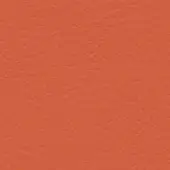 Coral-orange fabric texture with a mottled, pebbled surface and consistent coloration, displaying a slightly rough, coated synthetic material.