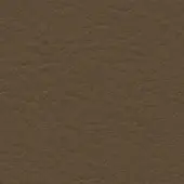 Brown leather texture sample displaying a mottled surface with irregular bumps, matte finish, and subtle tonal variations; label reads "col. 323".