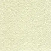 Cream woven texture sample with a matte finish and subtle pebbled pattern, labeled “bross > leather (d) sweet > col. 501”.