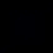 Solid black rectangle with a matte finish, uniform tone, and diffused lighting, creating a dark, seamless, and featureless composition.