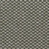 Textile sample, olive green and charcoal gray, dense irregular weave with a nubby texture and subtle three-dimensional grid pattern.