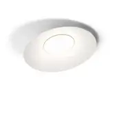 Exceptional Kundalini Kate ceiling lamp with an opal diffuser and premium aluminum coated structure